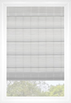 Chalk Moorea Classic Woven Wood Shades