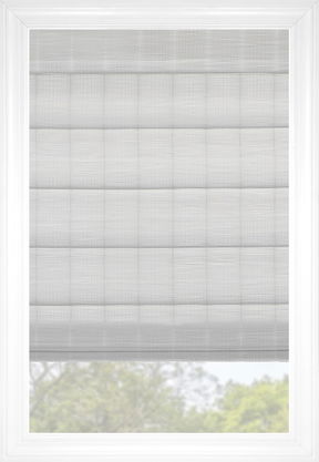 Chalk Moorea Woven Wood Shades