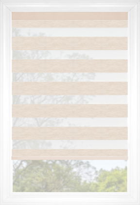 Almond Cascade Santa Fe Sheer Shades
