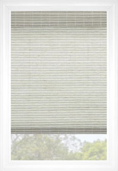 Forest Canopy Tamarindo Flat Woven Wood Shades