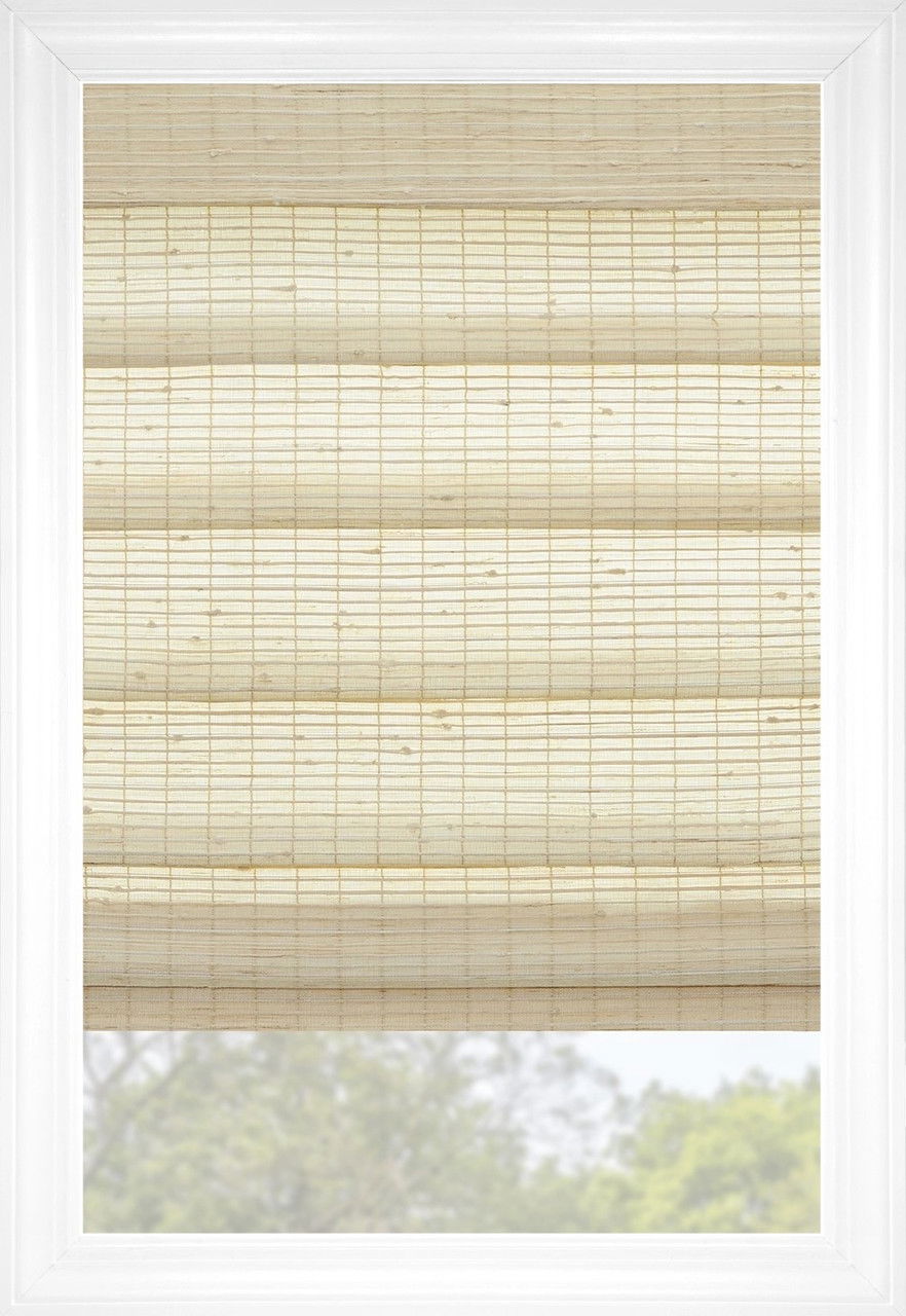 Desert Sand WestPalm Classic Woven Wood Shades