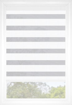 Snow Cascade Mod Light Filtering Sheer Shades
