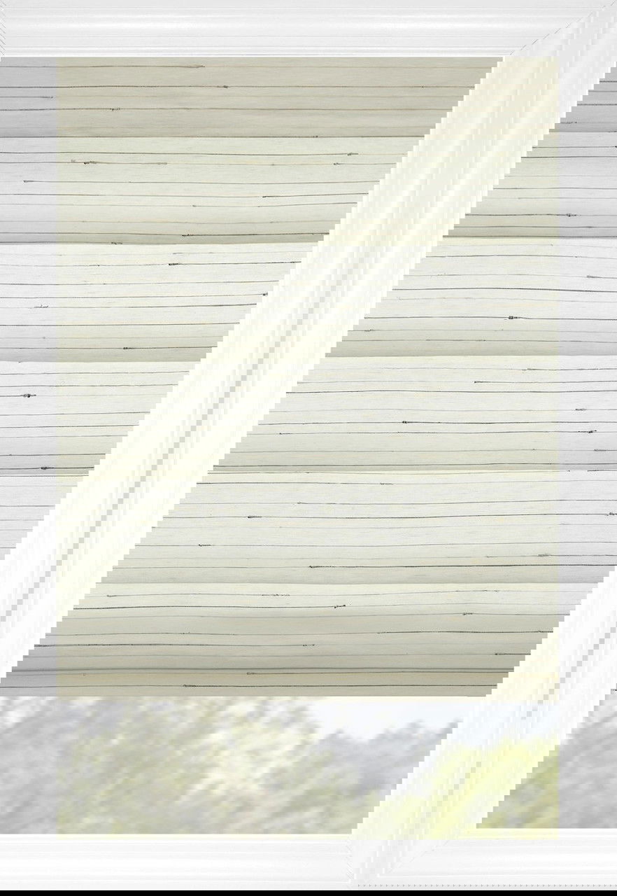 Cotton Canvas Charleston Classic Woven Wood Shades