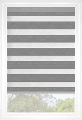 Dover Grey Cascade Santa Fe Sheer Shades Dover Grey Cascade Santa Fe Sheer Shades