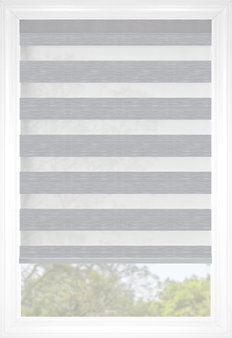 French Grey Cascade Santa Fe Light Filtering Sheer Shades