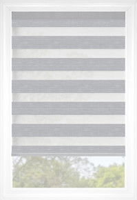French Grey Cascade Santa Fe Light Filtering Sheer Shades