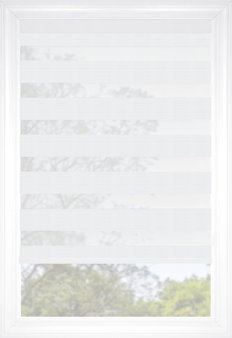 Platinum White Cascade Room Darkening Room Darkening Sheer Shades