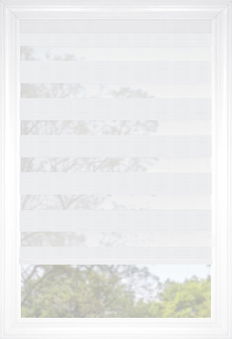 Platinum White Cascade Room Darkening Room Darkening Sheer Shades