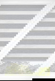 Gris français Cascade Santa Fe Filtrant la lumiere Stores diaphanes