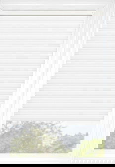 White Classic Cordless Blackout Blackout Cellular Shades