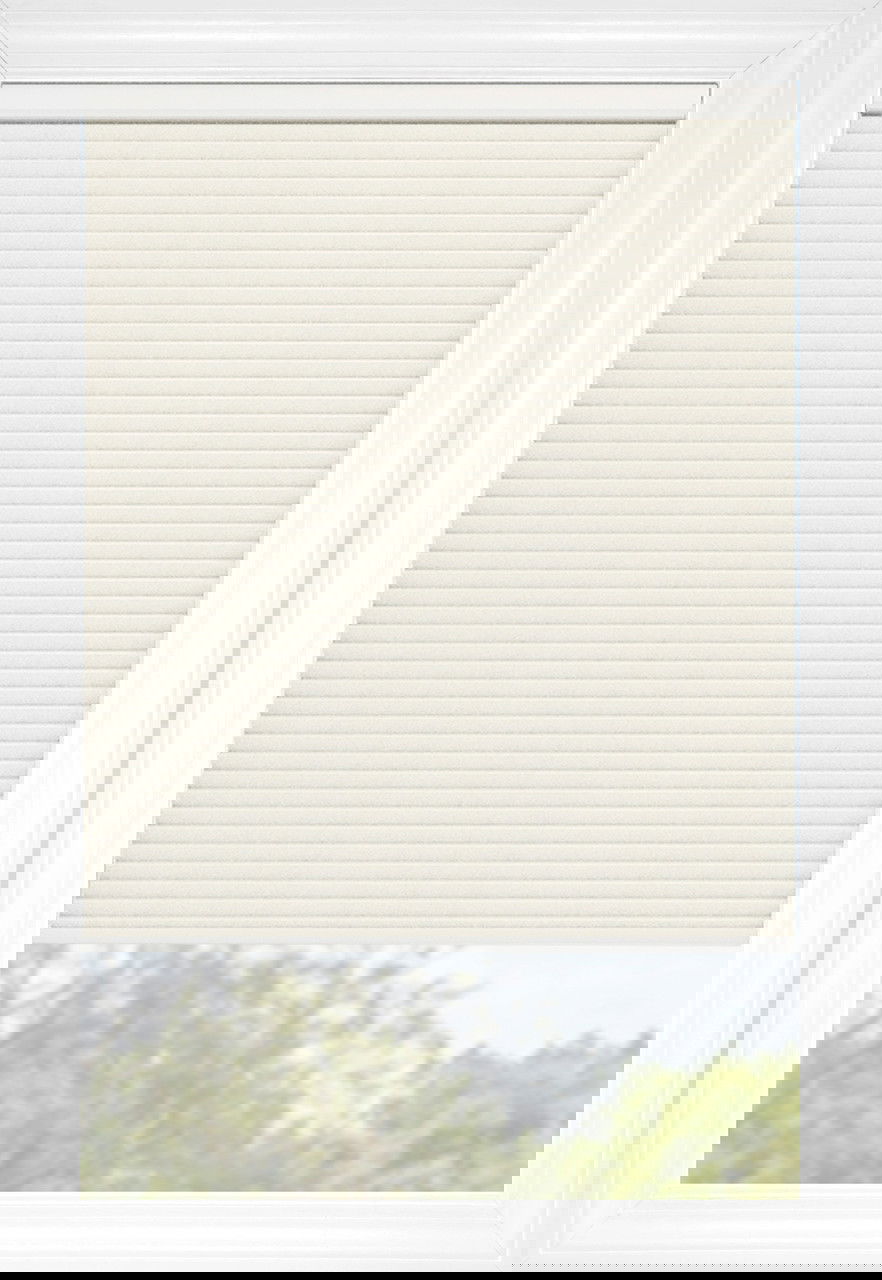 Off White Cordless Classic Collection Light Filtering Cellular Shades