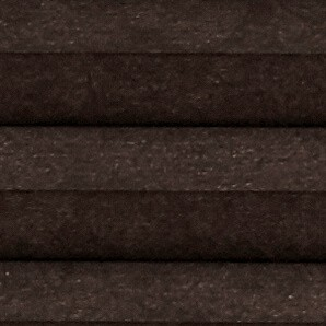 Espresso blackout cellular shade sample