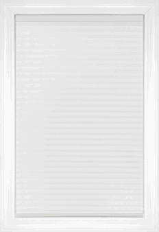 White Prestige Collection 3/4 Light Filtering Cellular Shades