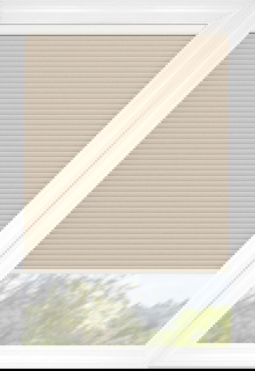 Wheat Cordless Classic Collection Light Filtering Cellular Shades