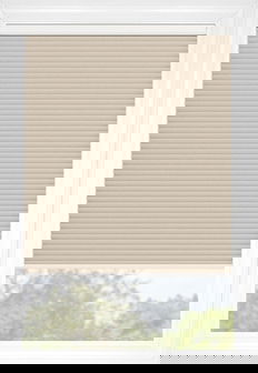 Wheat Cordless Classic Collection Light Filtering Cellular Shades