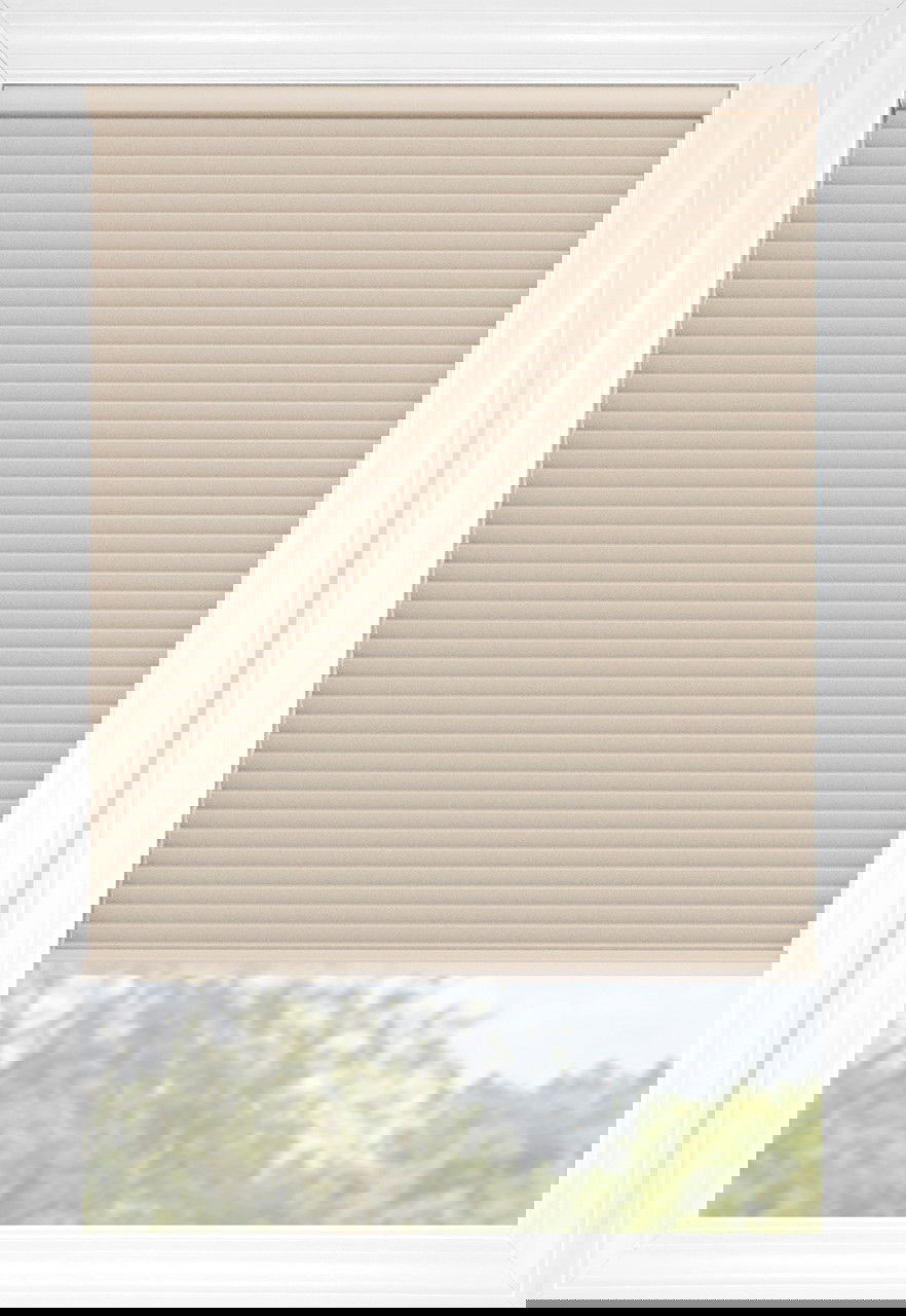 Wheat Cordless Classic Collection Light Filtering Cellular Shades