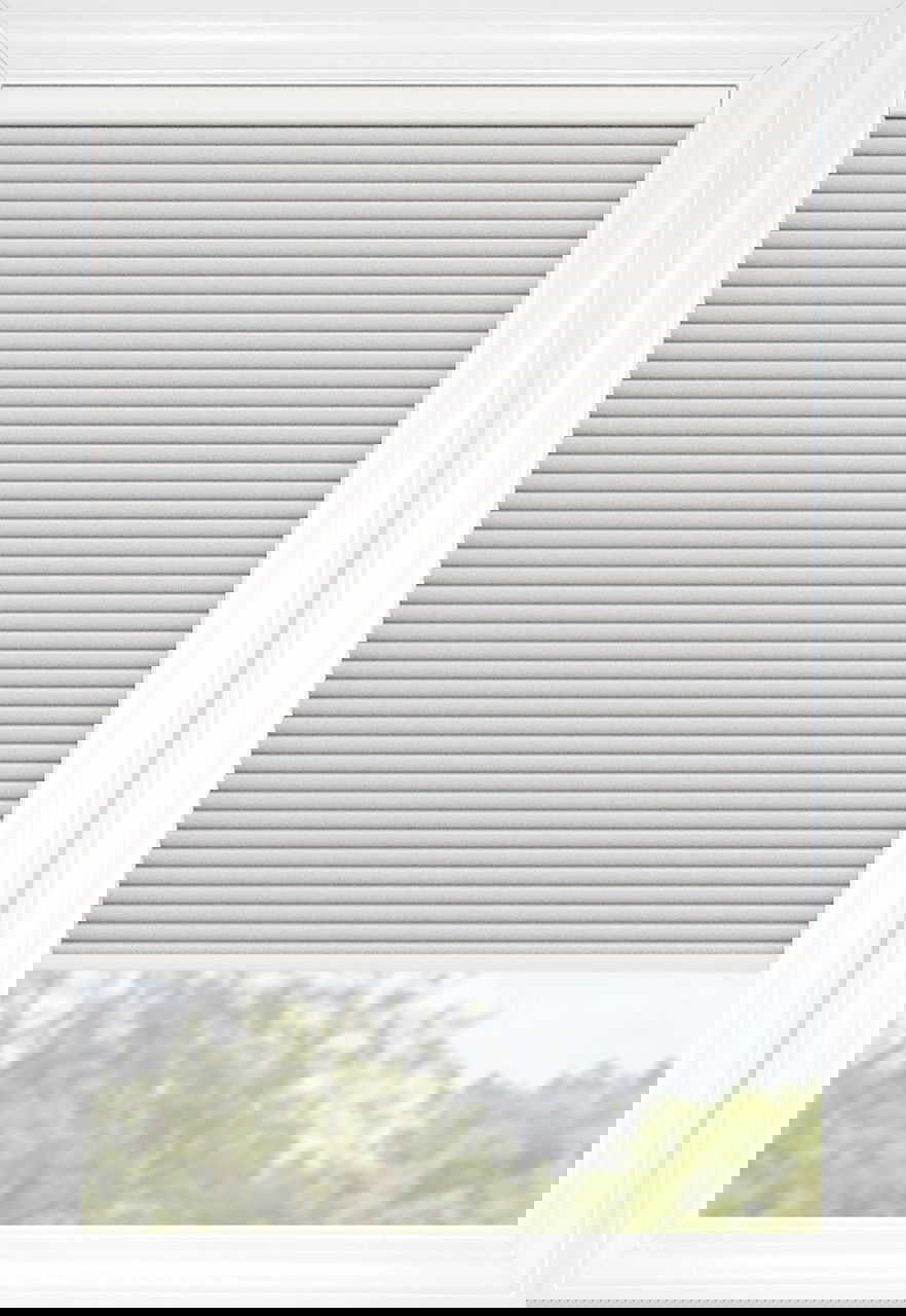 Gray Cordless Classic Collection Light Filtering Cellular Shades