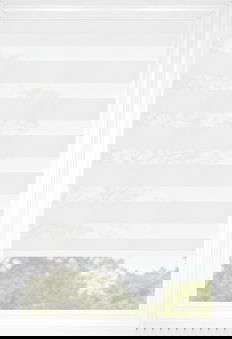 Light Grey Cascade Petite Light Filtering Sheer Shades