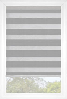Iced Slate Cascade Mod Sheer Shades