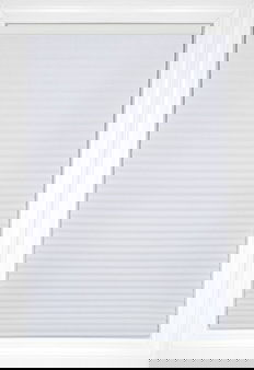 White Mirage Light Filtering Cellular Shades