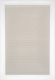 Simplement blanc Mirage Filtrant la lumiere Stores cellulaires
