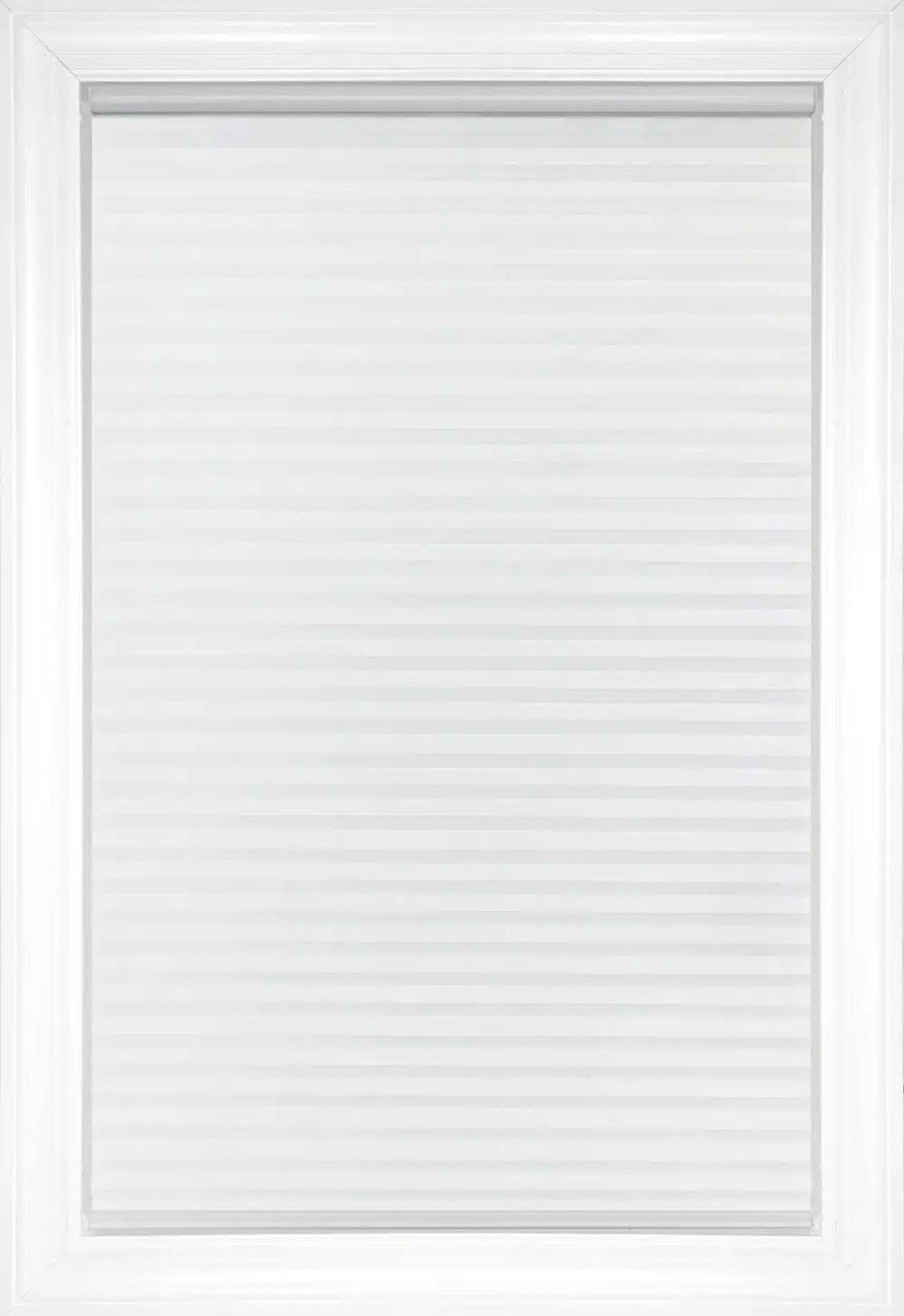 White Cordless Classic Collection Light Filtering Cellular Shades