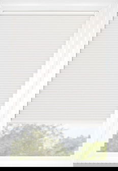 White Cordless Classic Collection Light Filtering Cellular Shades