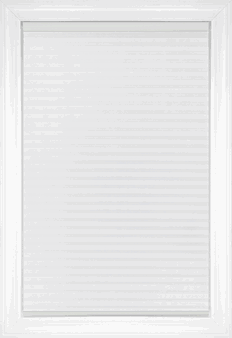 Blanc Stores cellulaires: Prestige Filtrant la lumiere Stores cellulaires