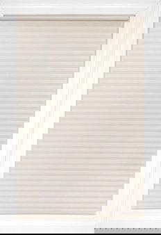 Blanc cassé Stores cellulaires classiques sand corde Filtrant la lumiere Stores cellulaires