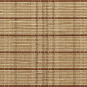 Cocoa Trinidad Woven Wood Fabric Panel Shades