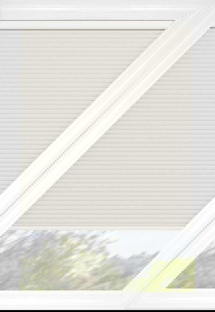 Off White Classic Cordless Blackout Blackout Cellular Shades