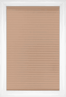 Bar Harbor Beige Prestige Collection 3/4 Light Filtering Cellular Shades