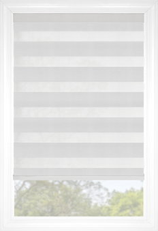 Stores diaphanes Cascade Filtrant la lumiere - Gris