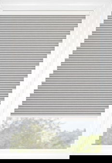 Gray Classic Cordless Blackout Blackout Cellular Shades