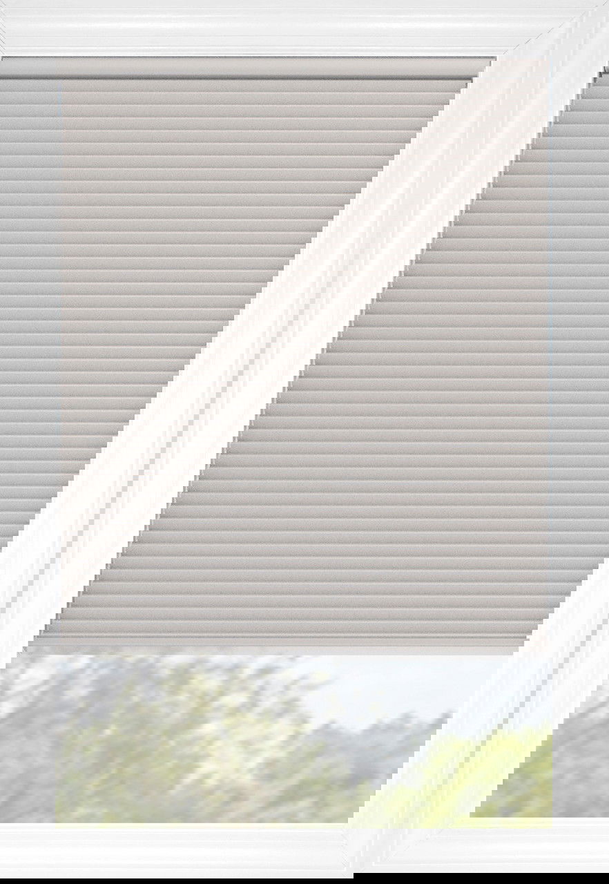 Stores cellulaires Classique sans corde opaque Opaque - Gris