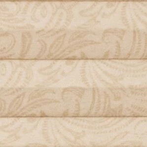 Pale light filtering cellular shade sample