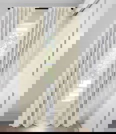 Champagne Amalia Unlined  Custom Made Drapery