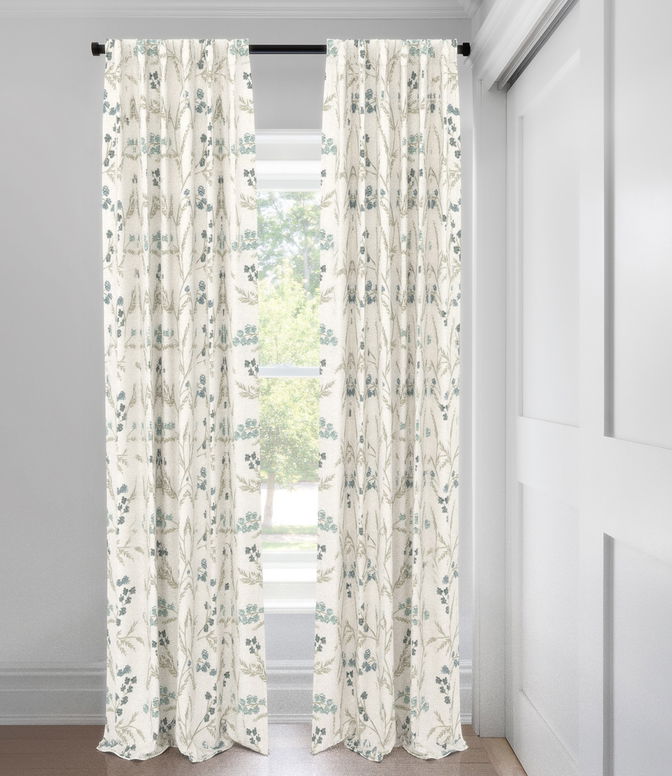 Seafoam Julia Custom Made Drapery
