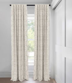 Cloud Josephine Unlined  Custom Made Drapery