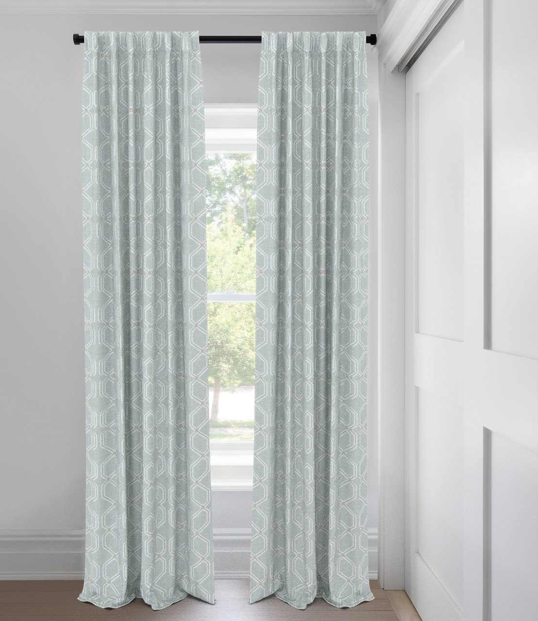 Rideaux faits sur mesure - Sans Doublure - Duran - Brume