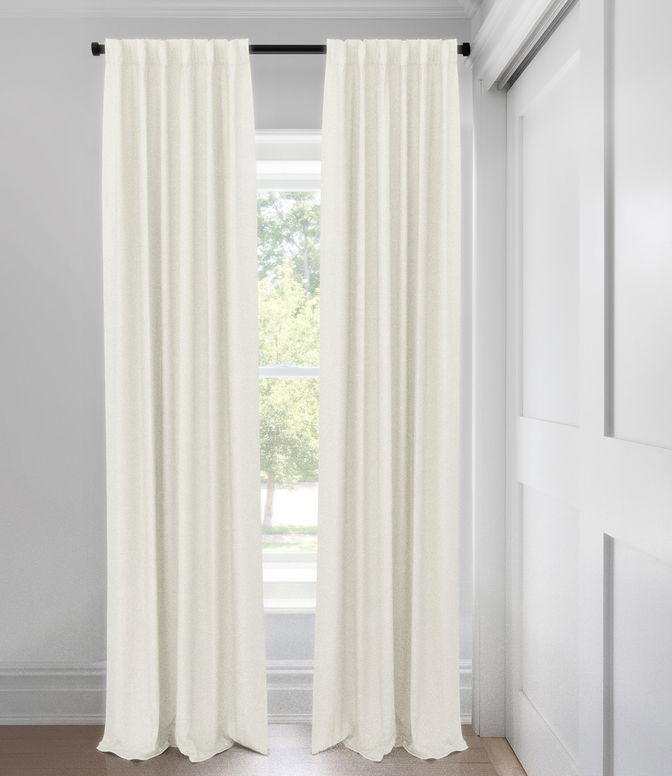 White Jacob Custom Made Drapery