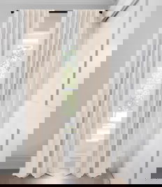 Soft Cashmere The Homebody Unlined  Custom Made Drapery