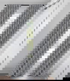 Periwinkle Isabel Light Filtering  Custom Made Drapery