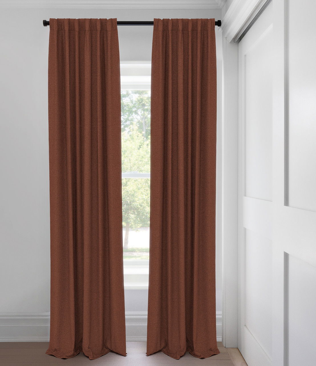 Copper Hayes Blackout Custom Made Drapery