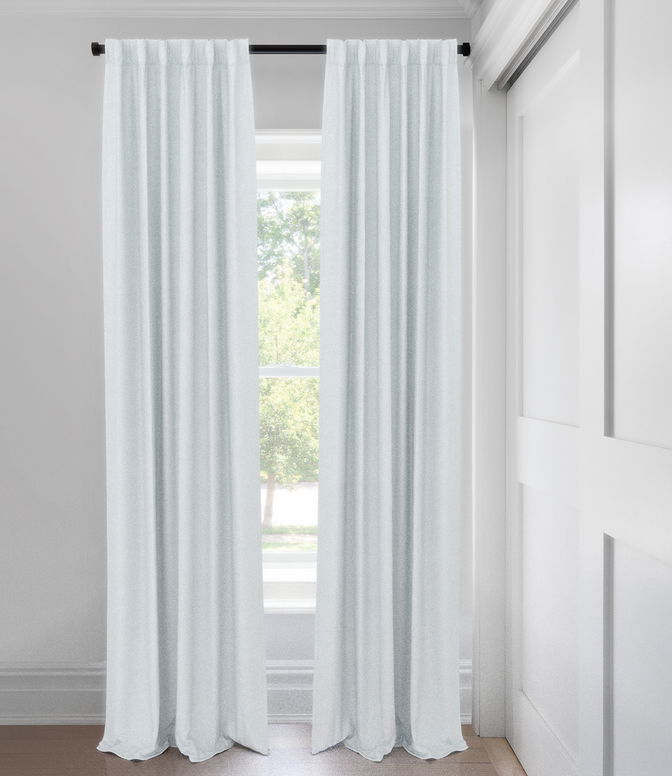 Platinum Silk Luster Custom Made Drapery