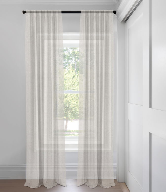 Gray Ollie Custom Made Drapery