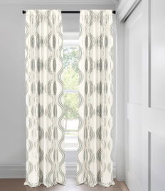 Seafoam Marie Unlined  Custom Made Drapery