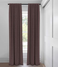 Plum Hailee Blackout Custom Made Drapery Plum Hailee Blackout Custom Made Drapery