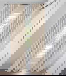 Linen Remy Light Filtering  Custom Made Drapery