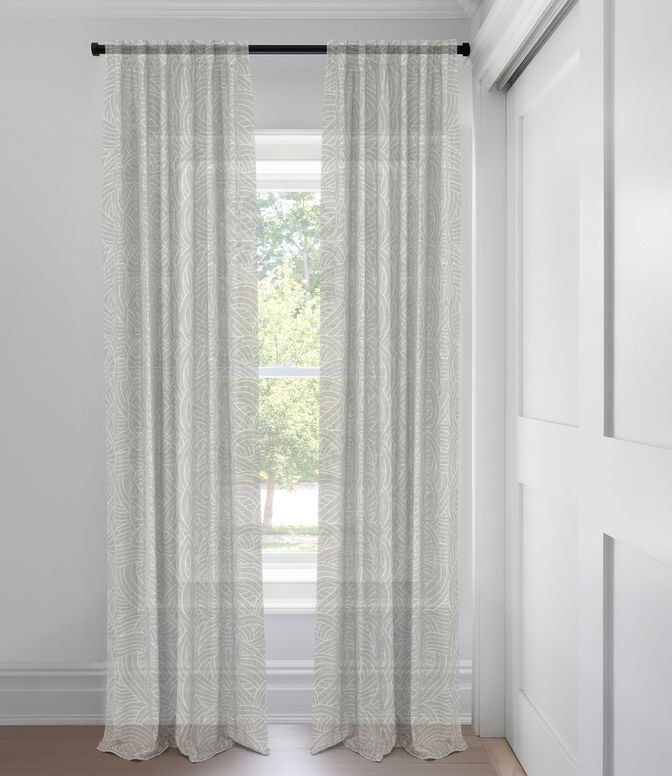 Grey Vera Custom Made Drapery